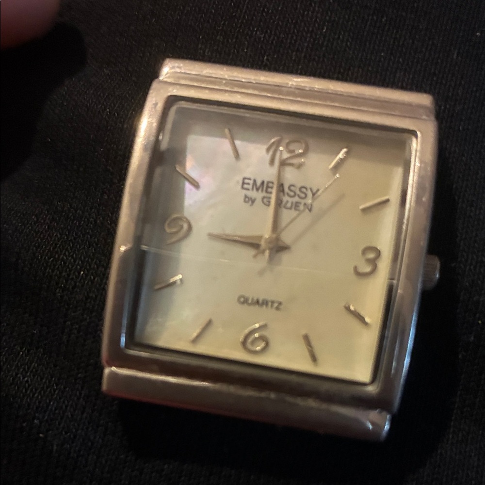 Embassy by Gruen Silver Watch